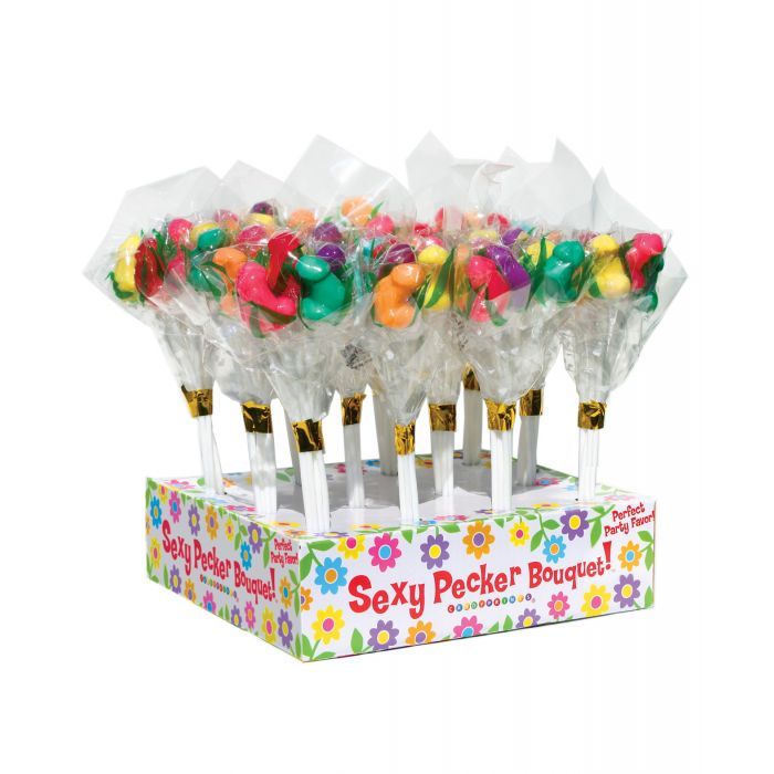 Candy Penis Bouquet - Display of 12