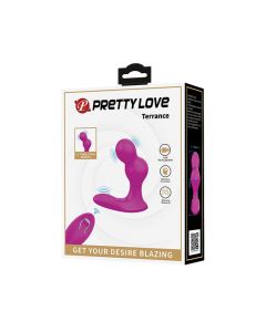 Pretty Love Terrance Dual Stimulator - Fuchsia