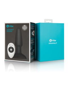 Vibe Rimming Plug - Black