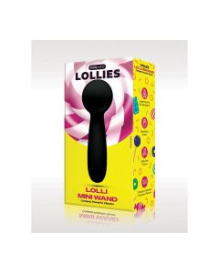 Bodywand Lolli Mini Wand Vibrator - Black