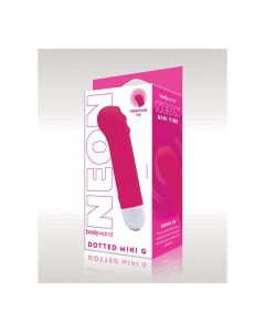 XGen Bodywand Neon Mini Dotted G Vibe - Neon Pink