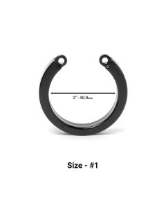 Cock Cage U-Ring #1 - Black