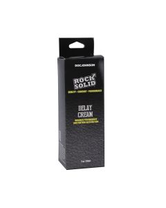 Rock Solid Delay Cream - 2 oz