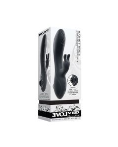 Evolved Rabbit Hole Triple Stimulation Vibrator - Black