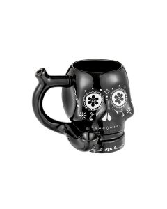 Fashioncraft Novelty Mug - Black Skull