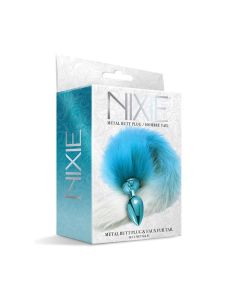 Nixie Metal Butt Plug w/Faux Fur Tail