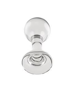 Gender X The Baller  Glass Plug - Clear