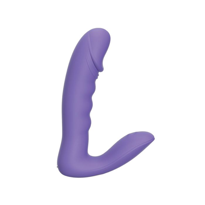 Rora Pressure Sensing App Controlled Rotating G-Spot Vibrator & Clitoral Stimulator - Lavender