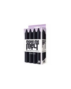 The 9's Make Me Melt Sensual Warm Drip Candles - Pastellines Pack of 3