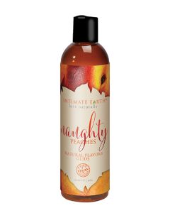 Intimate Earth Flavors Glide – Naughty Peaches