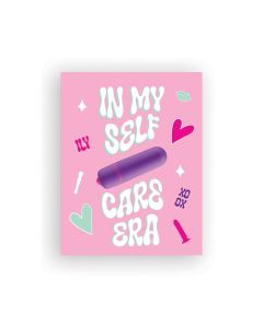 Self Care Era Naughty Greeting Card w/Rock Candy Vibrator & Fresh Vibes Towelettes