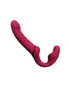 Lovense Lapis Vibrating Strapless Strap On - Pink