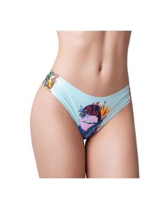 Mememe Botanic Panic Lips Printed Thong