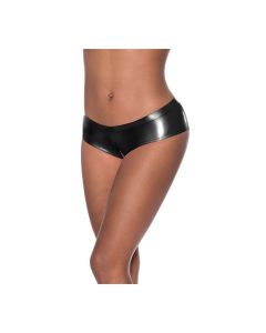 Club Candy Low Rise Split Crotch Boy Short Black