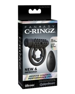 Fantasy C-Ringz Remote Control Performance Pro - Black
