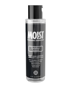 Moist Backdoor Formula Water-Based Personal Lubricant - 4.4oz