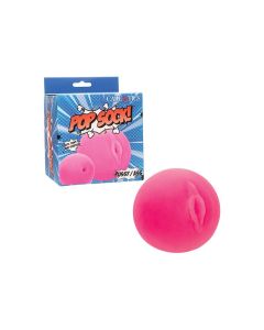 Pop Sock! Pussy & Ass Ball Masturbator - Pink