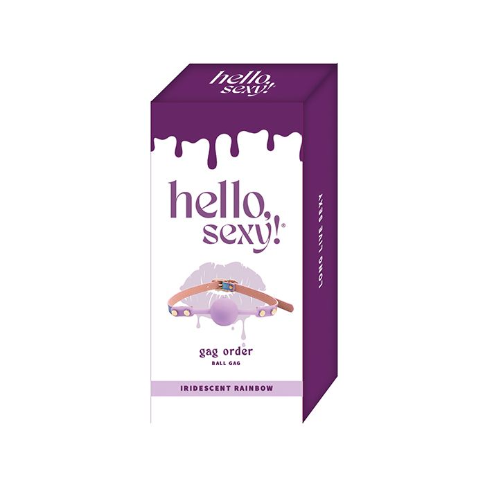 Hello Sexy! Gag Order - Iridescent Rainbow