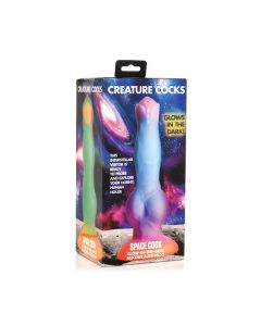 Creature Cocks Space Cock Silicone Alien Dildo - Glow in the Dark