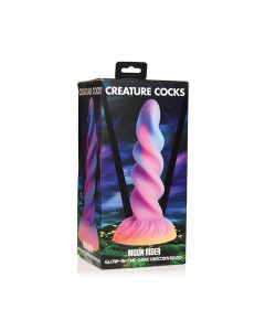 Creature Cocks Moon Rider Unicorn Dildo - Glow in the Dark