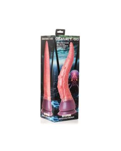 Creature Cocks Octoprobe Tentacle Silicone Dildo - Pink/Purple