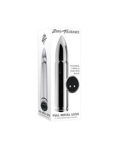 Zero Tolerance Full Metal Love Bullet - Chrome