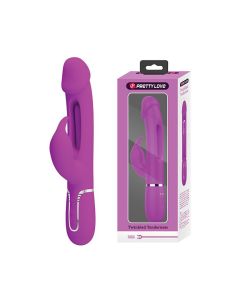 Pretty Love Twinkled Tenderness Kampas Flicking Rabbit - Fuchsia
