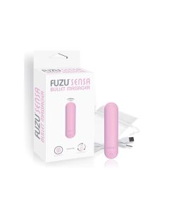 Fuzu Skin Activated Rechargeable Bullet Massager - Pastel Pink