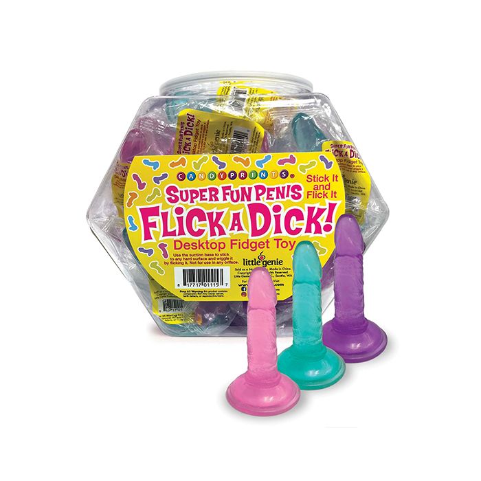 Flick A Dick  Fishbowl - Display of 24
