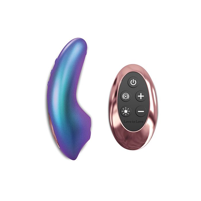 Love to Love Dreamer Mini Tongue Flicker - Iridescent Turquoise