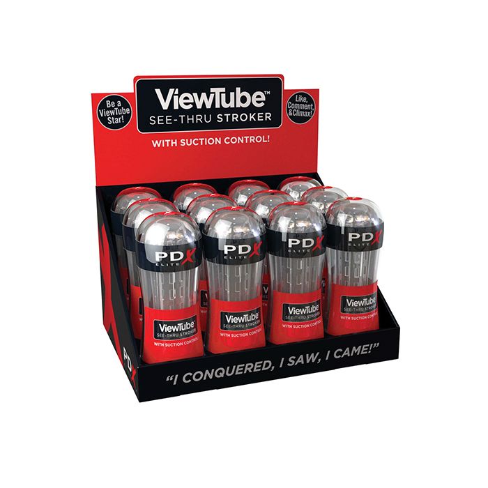 PDX Elite ViewTube See-Thru Stroker