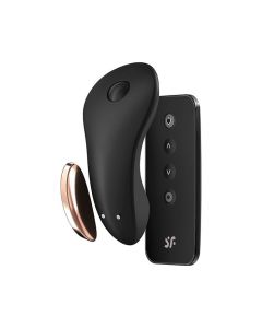 Satisfyer Little Secret Panty Vibrator - Black